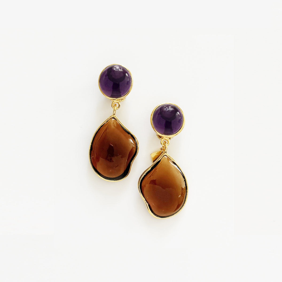 BOUCLES D'OREILLES PÉTALE