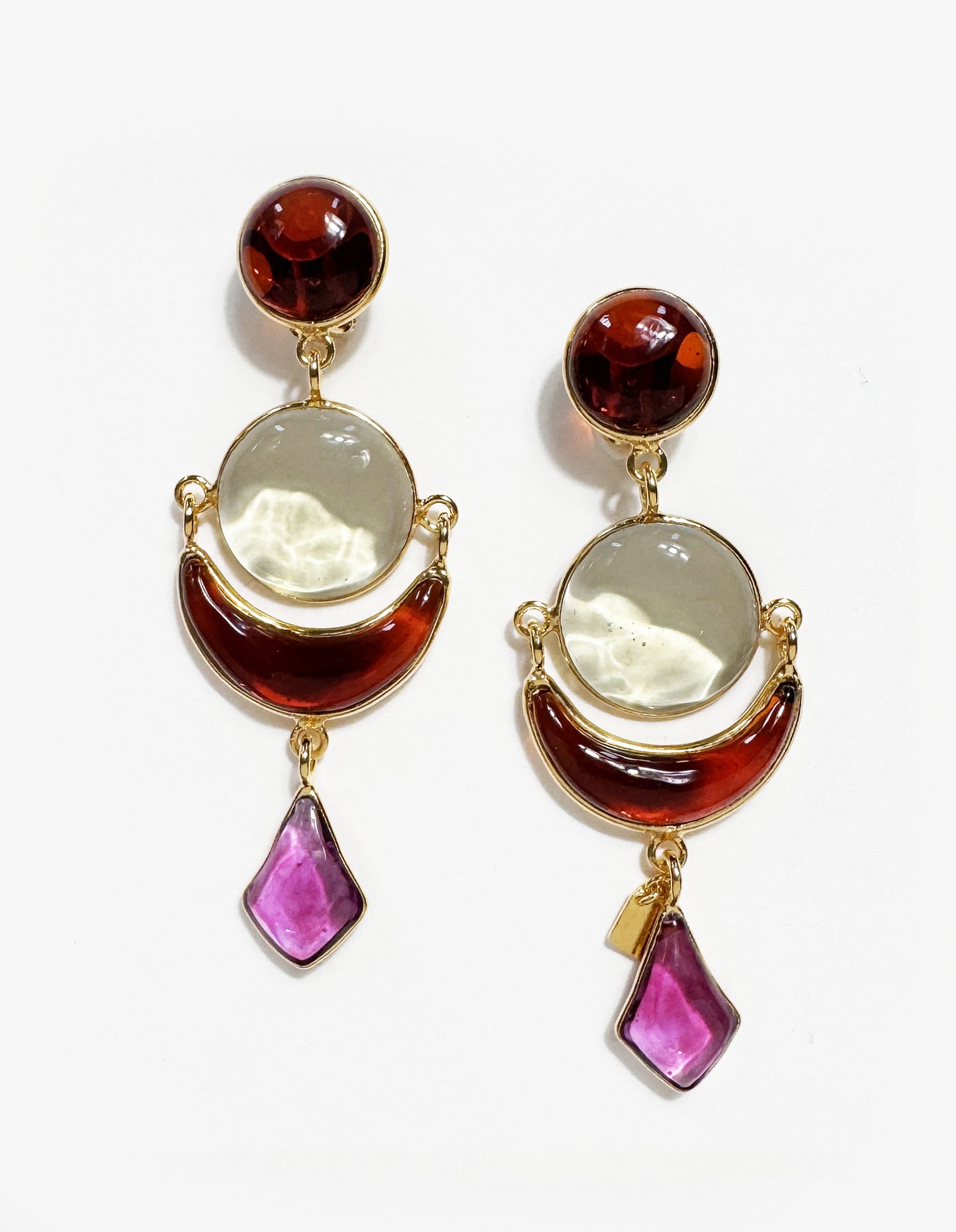 BOUCLES D'OREILLES MOON