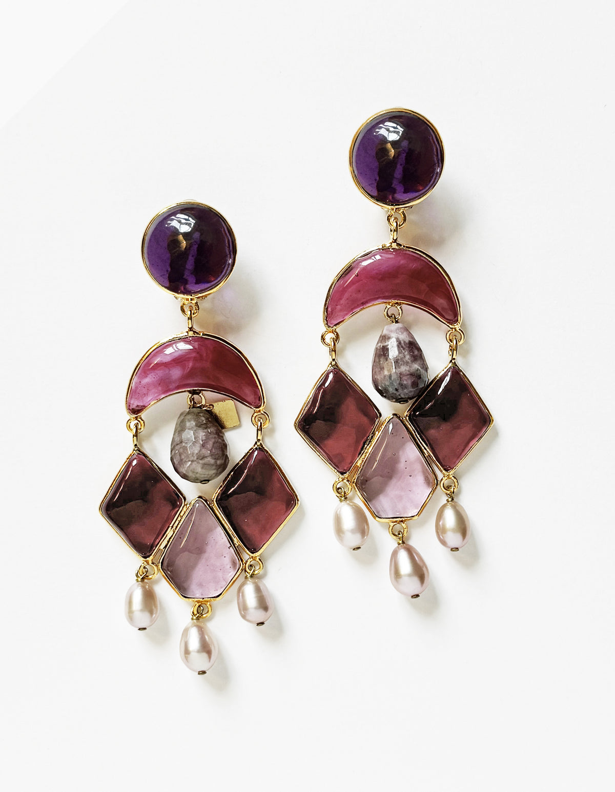 BOUCLES D'OREILLES IKAT