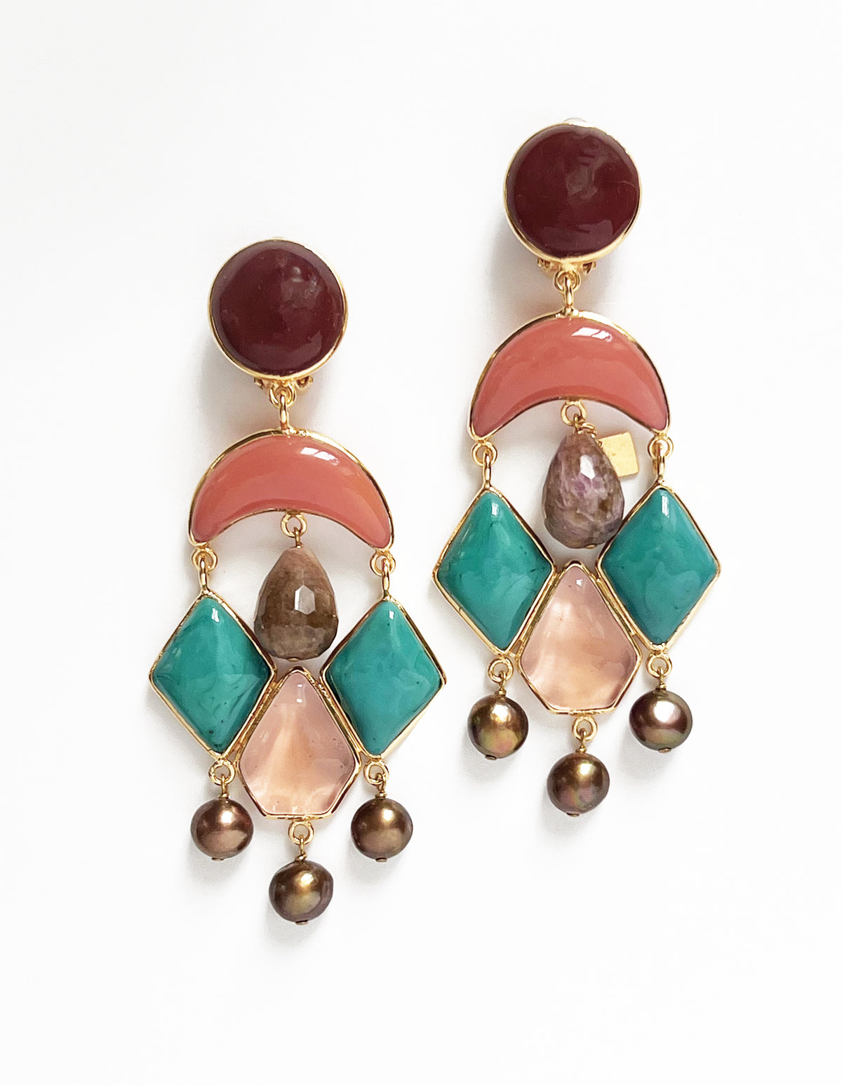 BOUCLES D'OREILLES IKAT