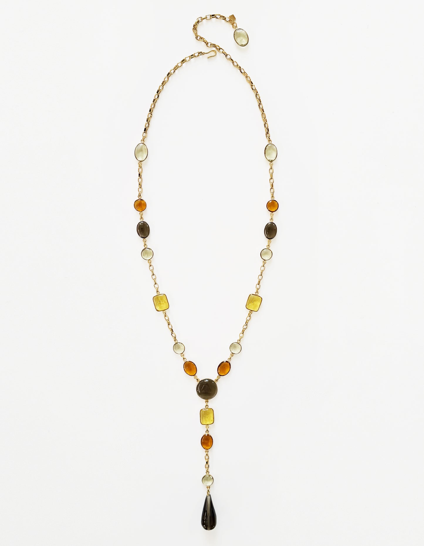 Halskette mit Rocailles & Kette