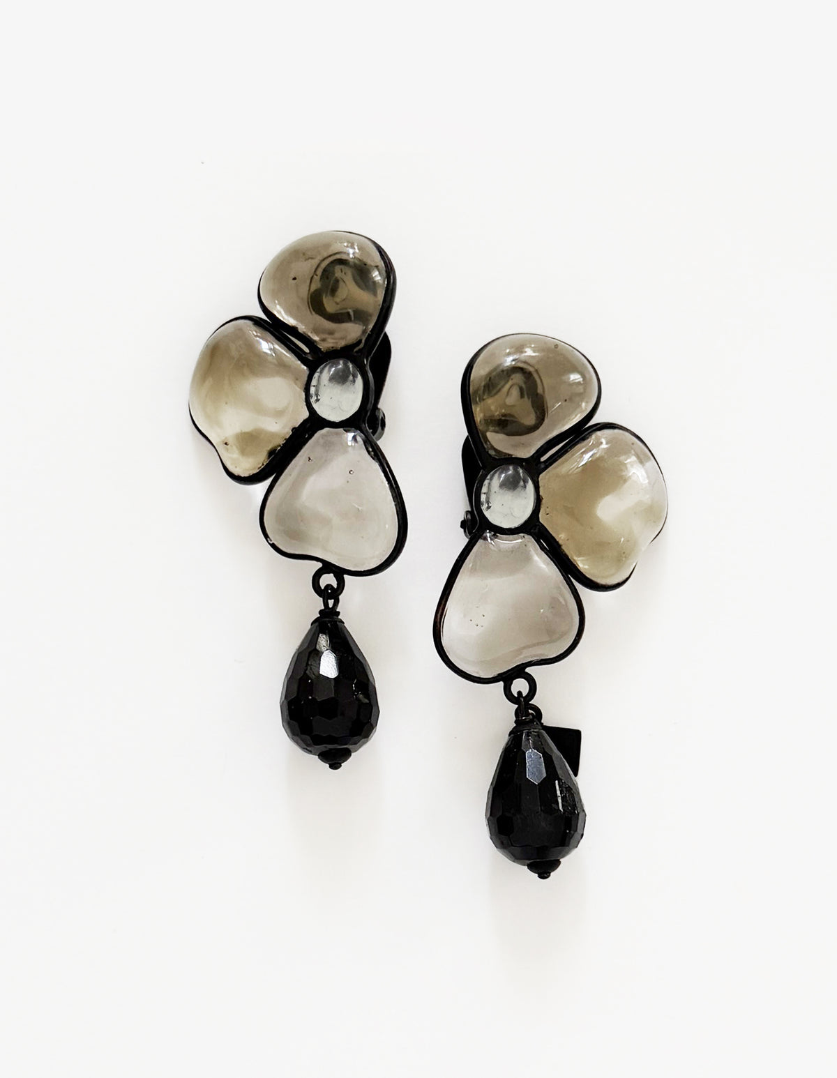 BOUCLES D'OREILLES FLEURS