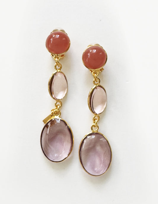 BOUCLES D'OREILLES MINIS ROCAILLES