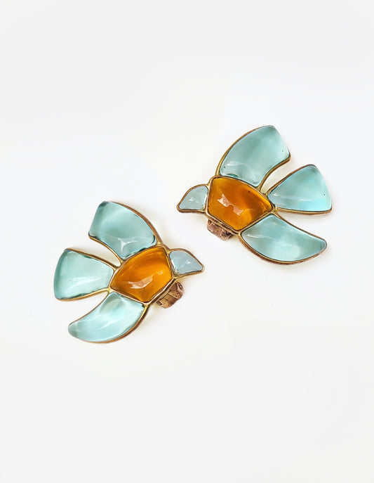 BOUCLES D'OREILLES COLOMBE