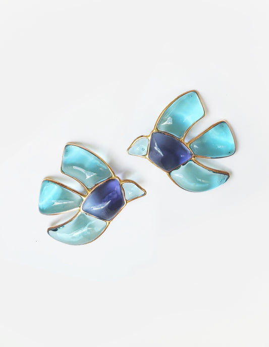 BOUCLES D'OREILLES COLOMBE
