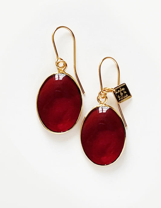 BOUCLES D'OREILLES ROCAILLES