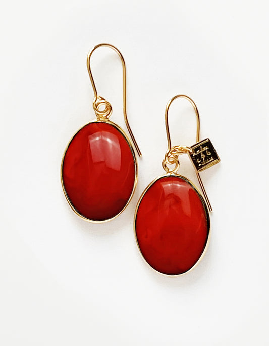 BOUCLES D'OREILLES ROCAILLES