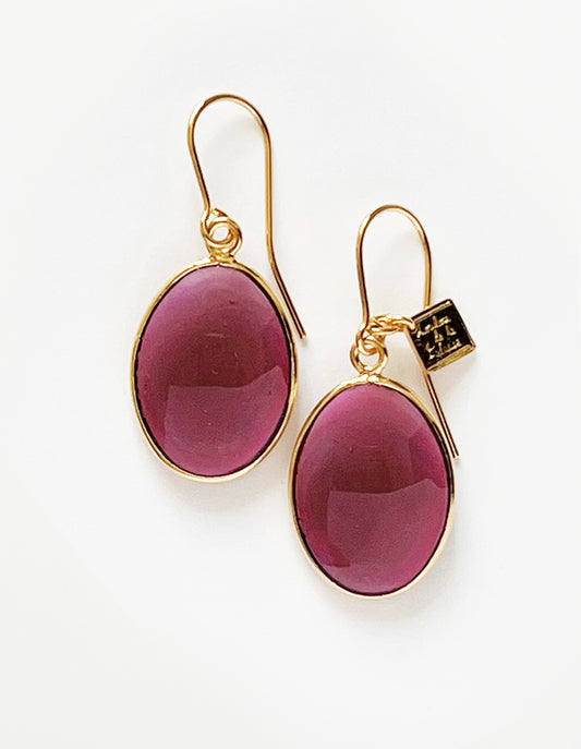 BOUCLES D'OREILLES ROCAILLES