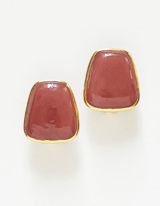 BOUCLES D'OREILLES TRAPÈZE