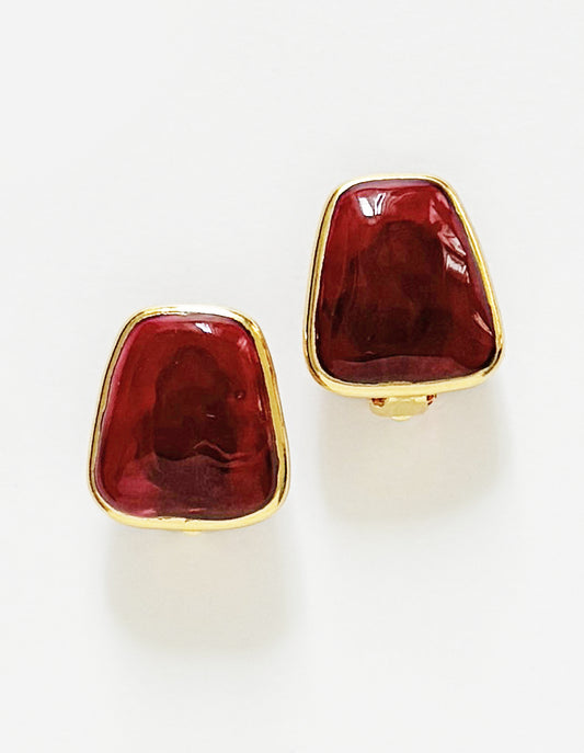 BOUCLES D'OREILLES TRAPÈZE