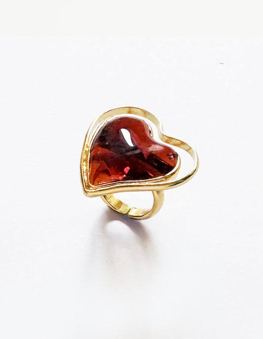 BAGUE DOUBLE  TRÈFLE