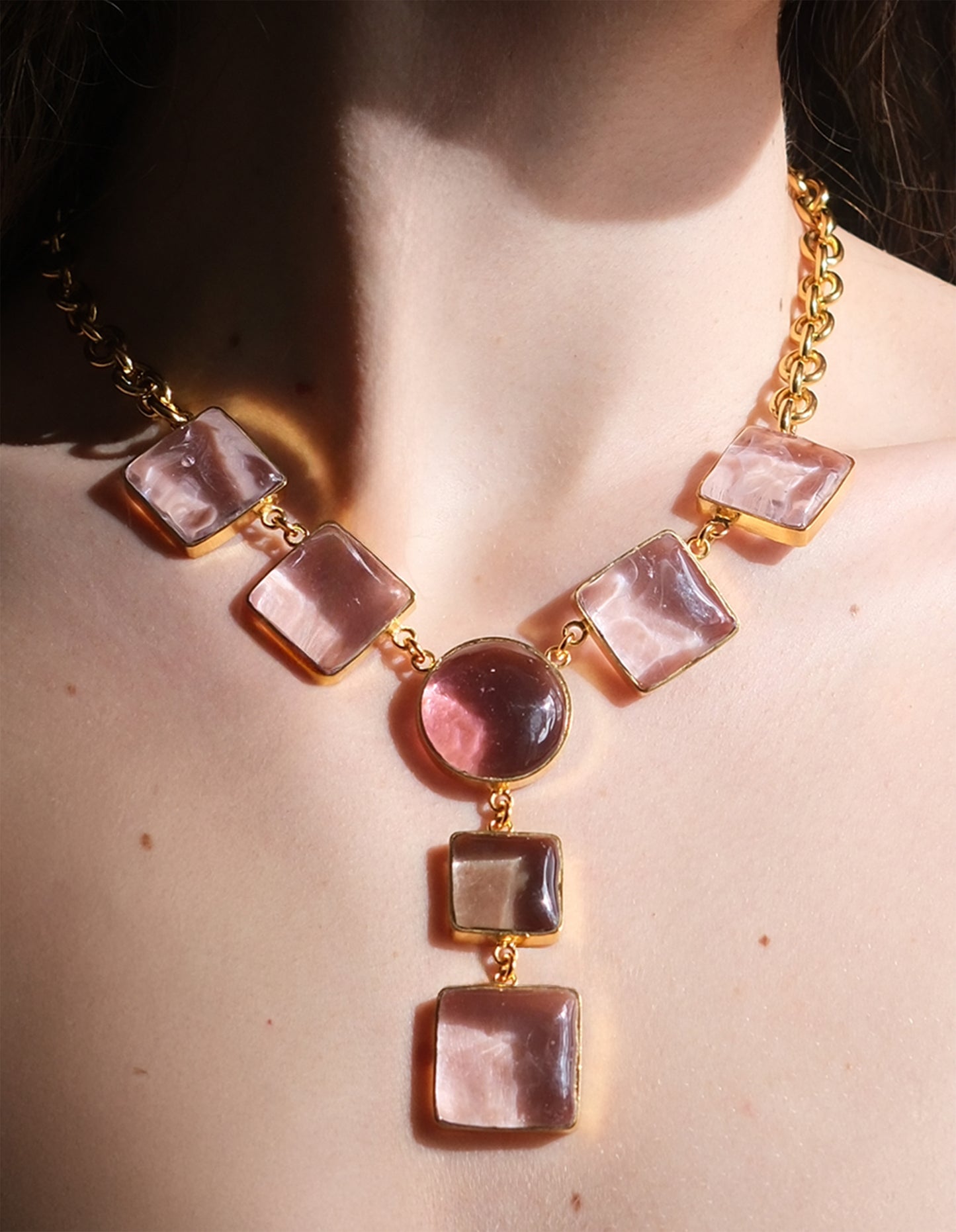 COLLIER PAVÉ CRAVATE