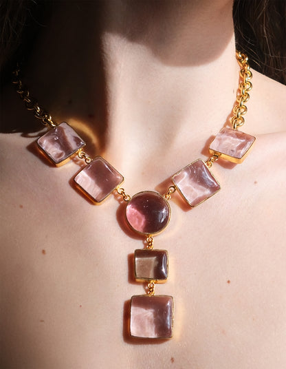COLLIER PAVÉ CRAVATE