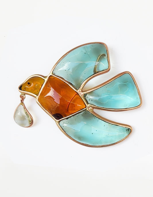 BROCHE COLOMBE