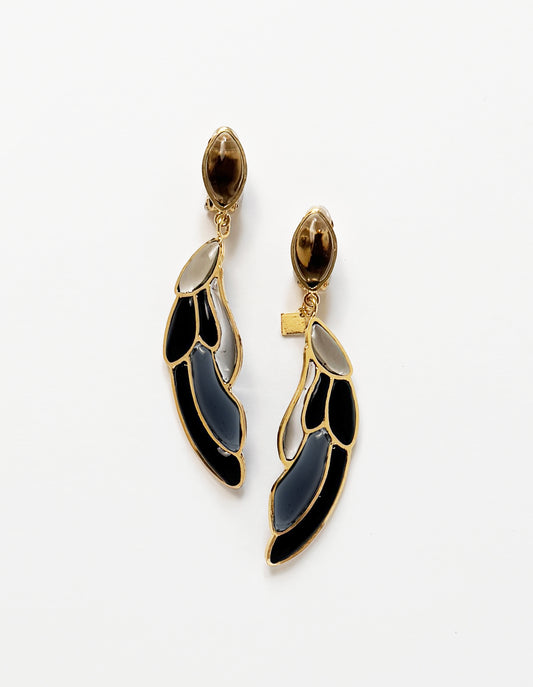 BOUCLES D'OREILLES CIGALE LONGUE