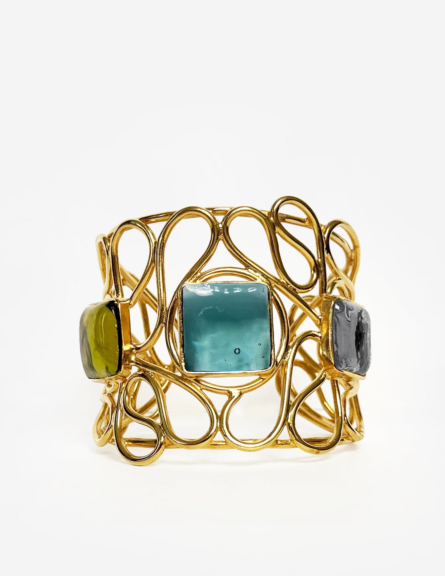 BRACELET MANCHETTE PAVÉ