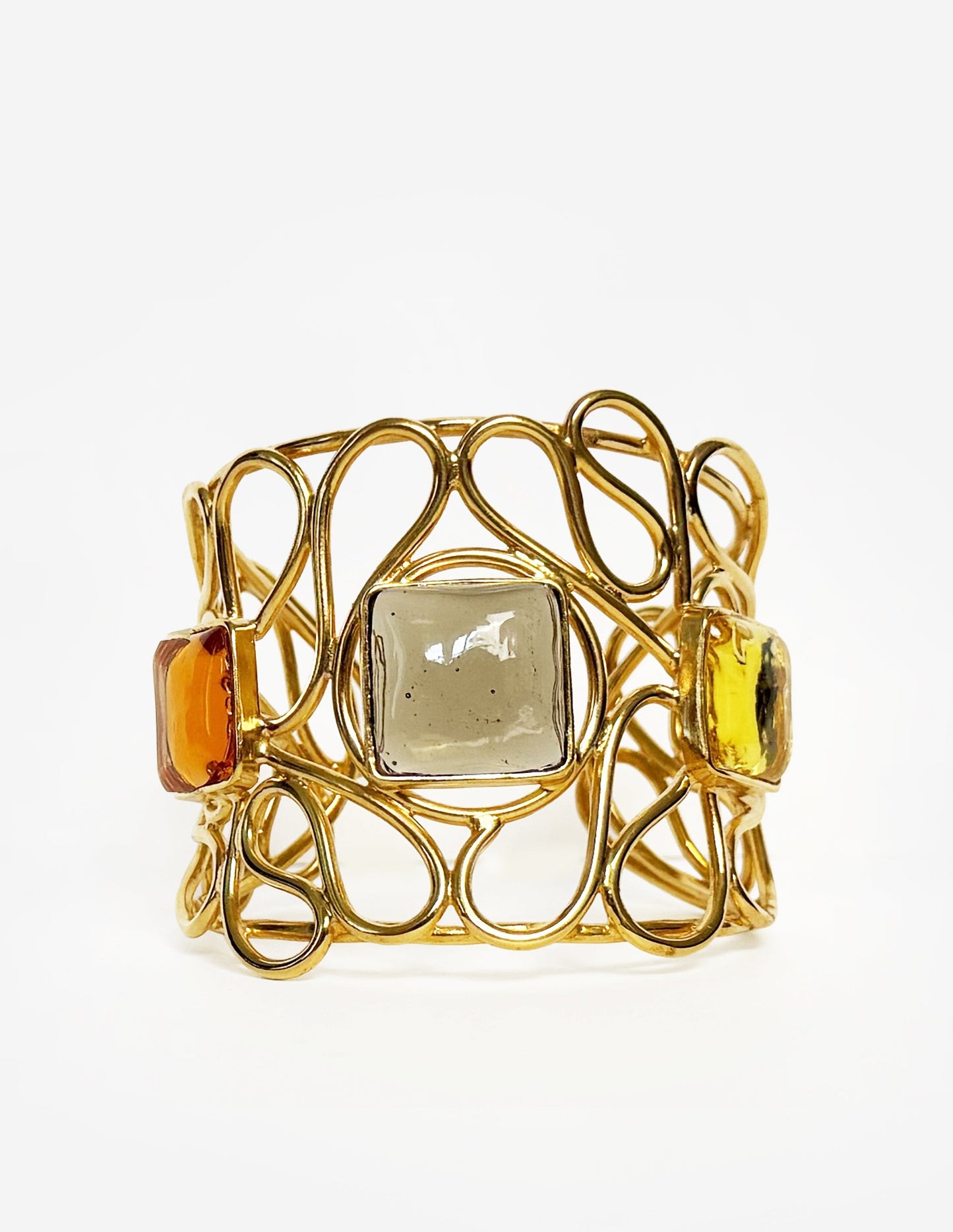 BRACELET MANCHETTE PAVÉ