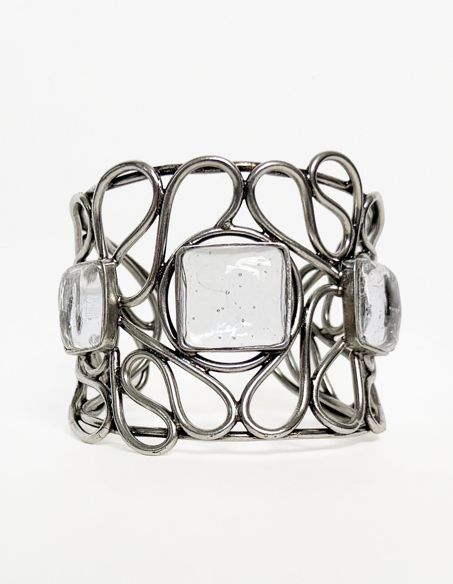 BRACELET MANCHETTE PAVÉ