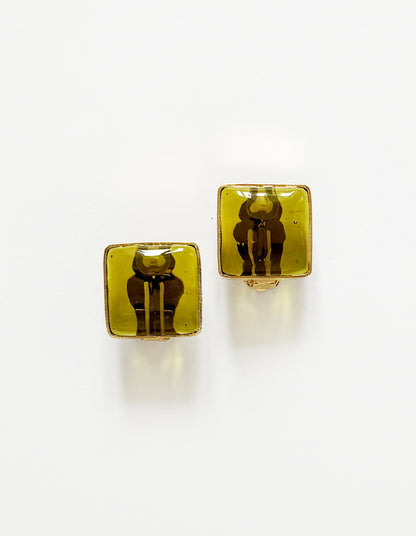 BOUCLES D'OREILLES PAVÉ