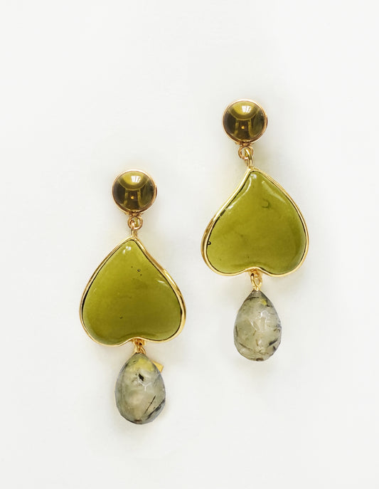 BOUCLES D'OREILLES TRÈFLE CLIP